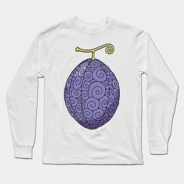 Awa Awa no Mi Devil Fruit [no word] Long Sleeve T-Shirt by ManimeXP